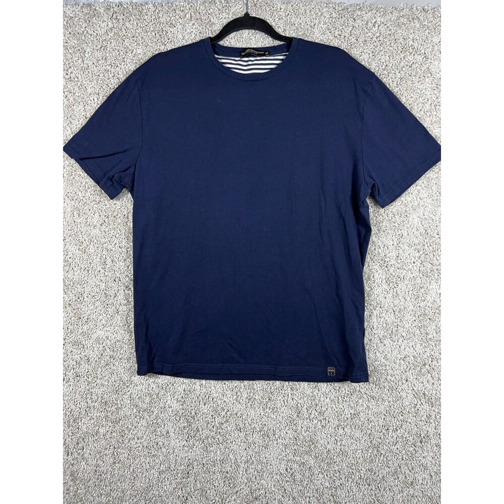 Tailored Recreation Premium Class Black V-Neck T-Shirt, Size KL